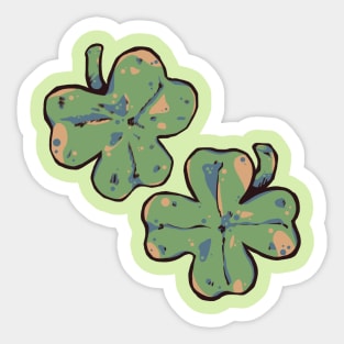 Clover Field Sticker